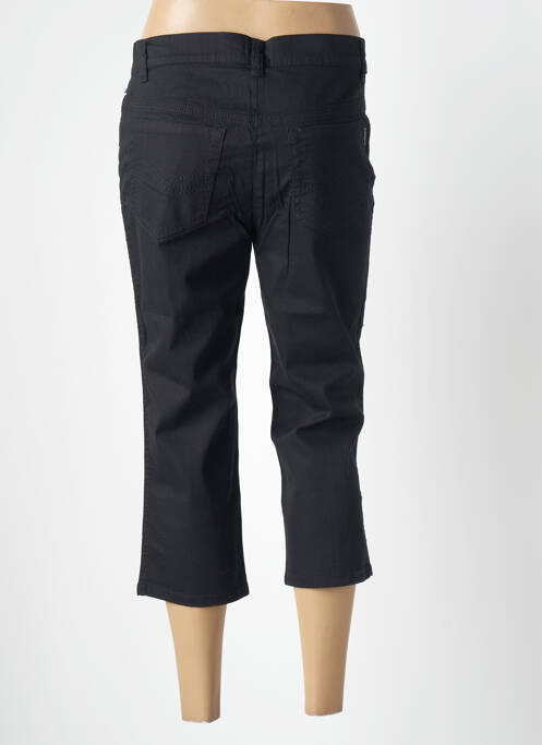 Pantalon trei sferturi negru ADELINA BY SCHEITER femeie