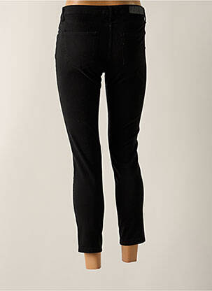 Pantalon 7/8 elasticitate talie joasă negru MIVITE femeie