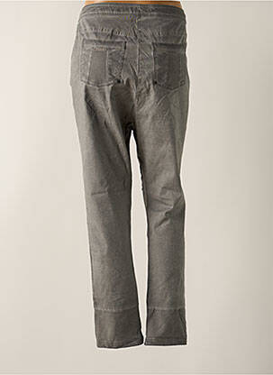 Pantalon drept elasticitate talie joasă gri SIMCLAN femeie