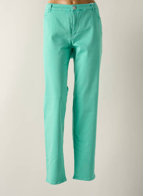 Pantalon slim verde STARK femeie