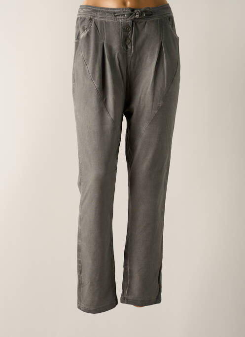 Pantalon drept gri SIMCLAN femeie