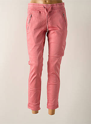 Pantalon 7/8 elasticitate mărime normală roz RED BUTTON femeie