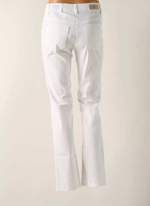 Pantalon slim alb BRANDTEX femeie