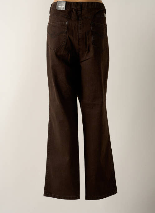 Blugi cu croială dreaptă maro KJBRAND femeie