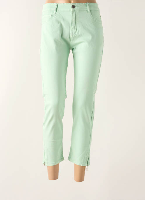 Pantalon 7/8 verde KALISSON femeie