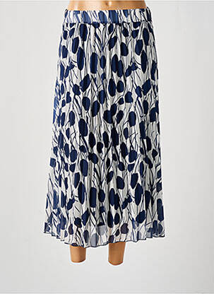 Fustă lungă albastru VICTORIA femeie