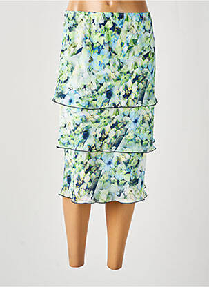 Fustă midi talie înaltă verde SOMMERMANN femeie