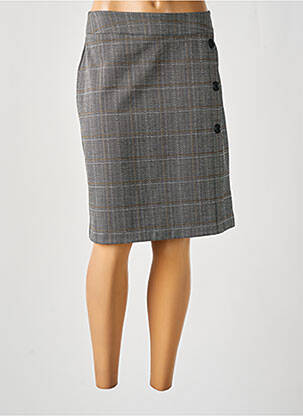 Fustă midi gri BRANDTEX femeie