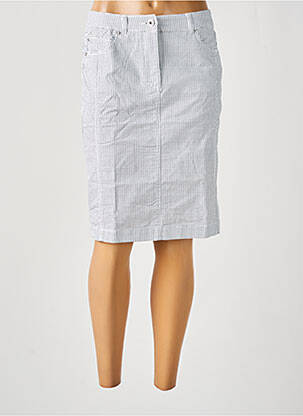 Fustă midi alb BRANDTEX femeie