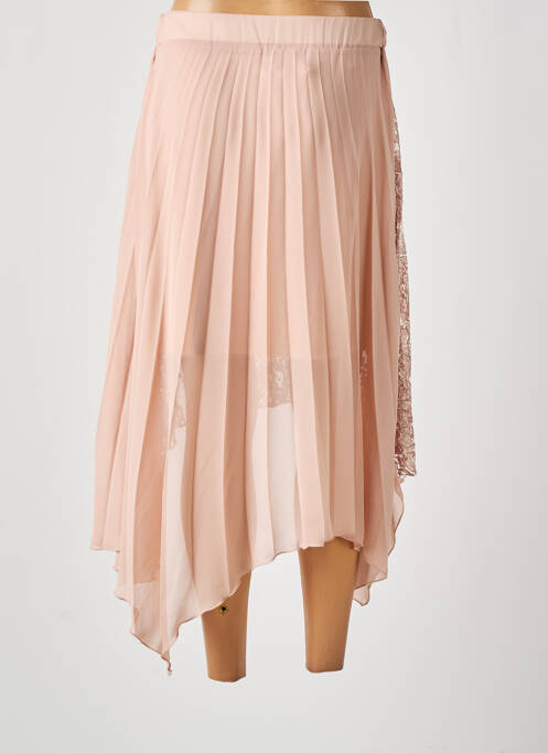 Fustă midi roz MIVITE femeie