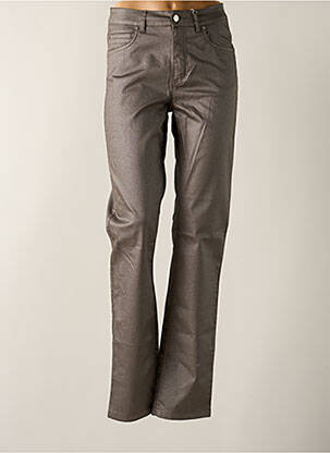 Pantalon slim gri SIGNE NATURE femeie
