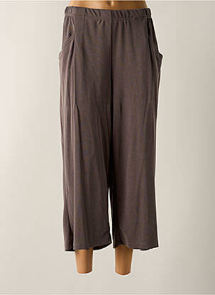 Pantalon trei sferturi gri SIGNATURE femeie