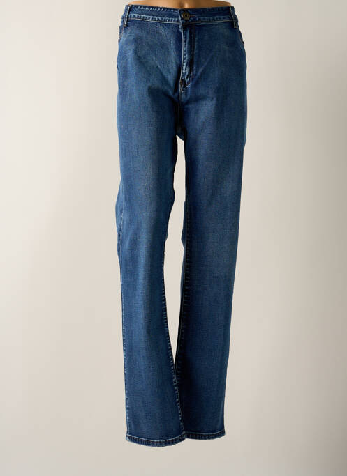 Blugi cu croială slim albastru CARISAL femeie