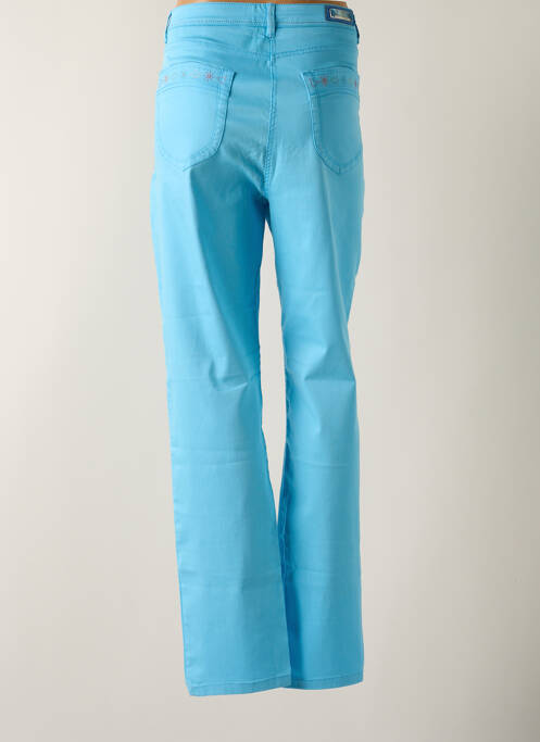 Pantalon slim albastru SBELT JEANS femeie