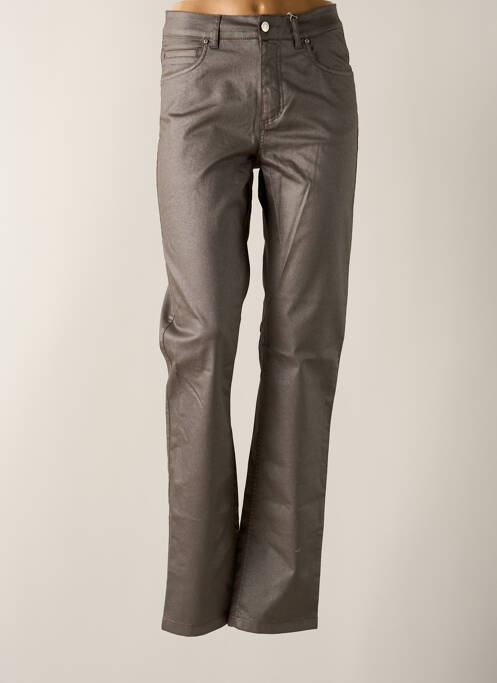 Pantalon slim gri SIGNE NATURE femeie