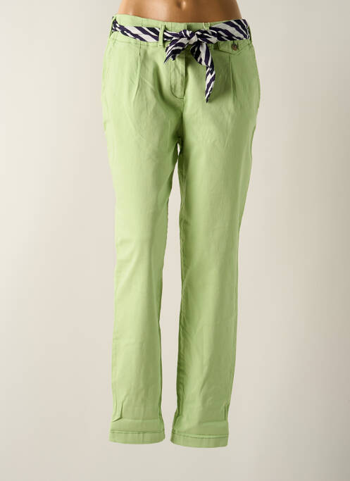 Pantalon chino verde TOM TAILOR femeie