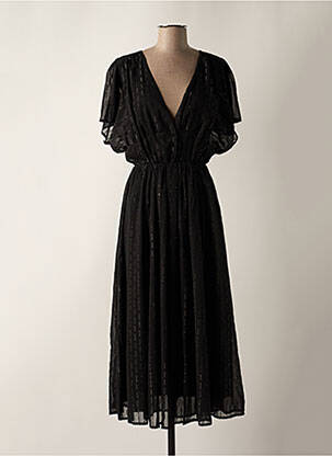 Rochie lungă negru ARTLOVE femeie