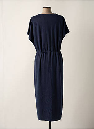 Rochie midi mâneci scurte mâneci scurte albastru VERO MODA femeie