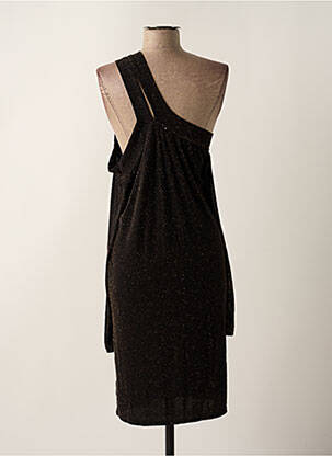 Rochie scurtă croială fluidă mâneci lungi negru CREAM femeie