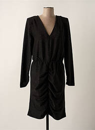 Rochie midi mâneci lungi mâneci lungi negru B.YOUNG femeie