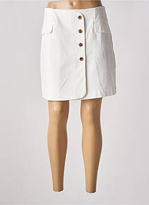 Fustă scurtă alb B.YOUNG femeie