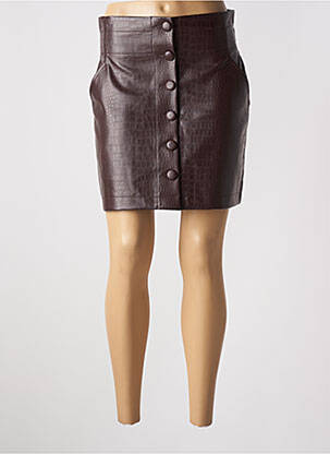 Fustă scurtă maro B.YOUNG femeie