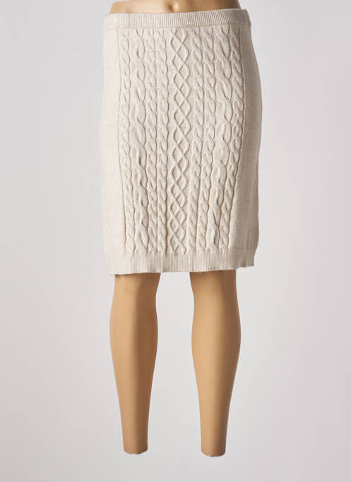 Fustă midi bej CREAM femeie