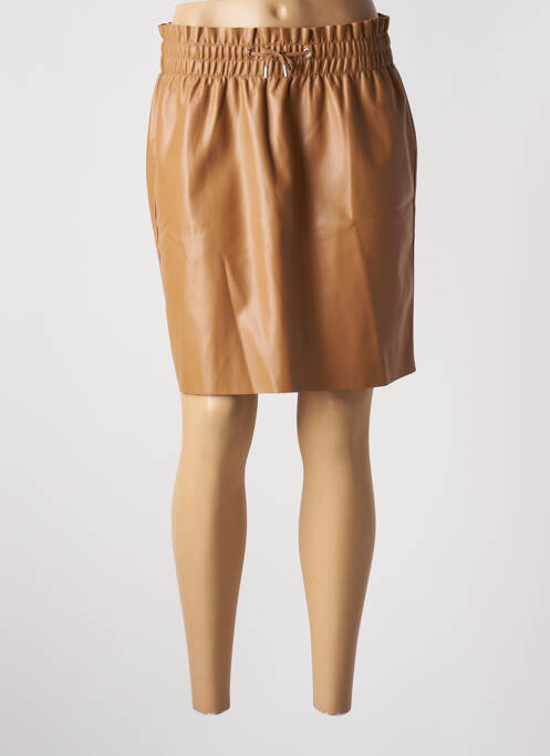 Fustă scurtă maro VERO MODA femeie