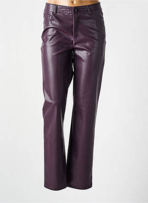 Pantalon drept violet B.YOUNG femeie