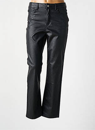 Pantalon drept elasticitate talie înaltă negru B.YOUNG femeie