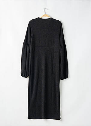 Rochie lungă mâneci lungi mâneci lungi negru B.YOUNG femeie