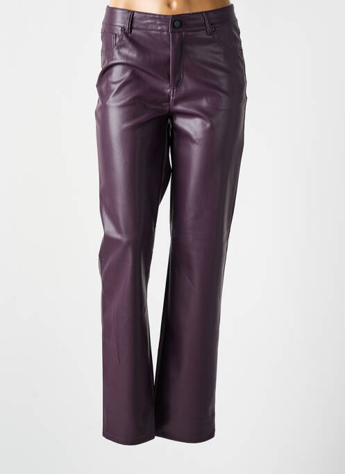 Pantalon drept violet B.YOUNG femeie