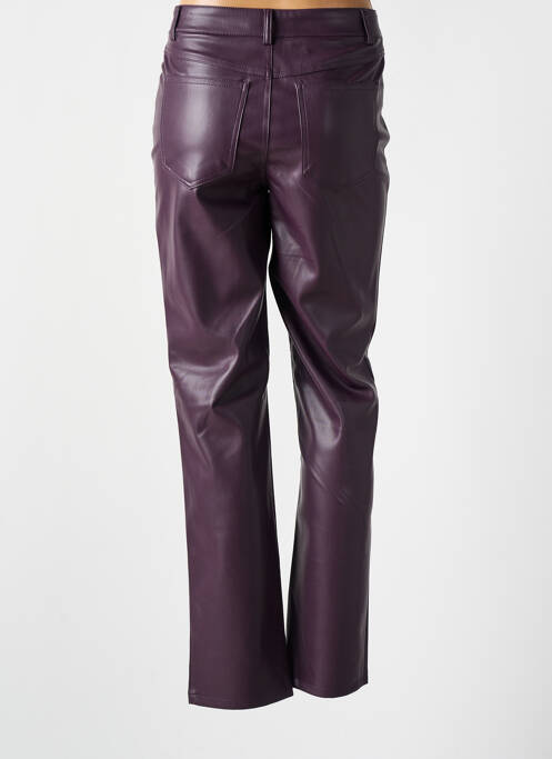 Pantalon drept violet B.YOUNG femeie