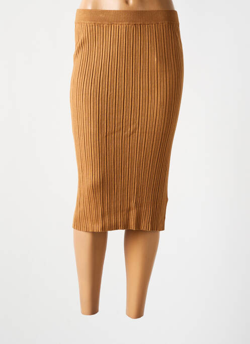 Fustă midi maro ESPRIT femeie