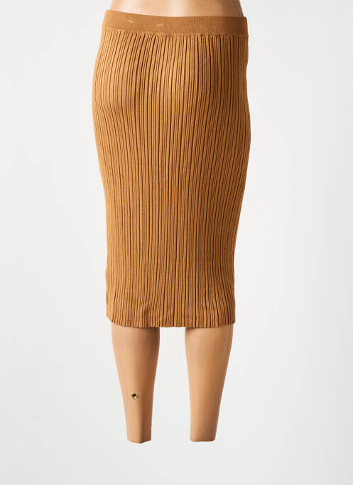 Fustă midi maro ESPRIT femeie