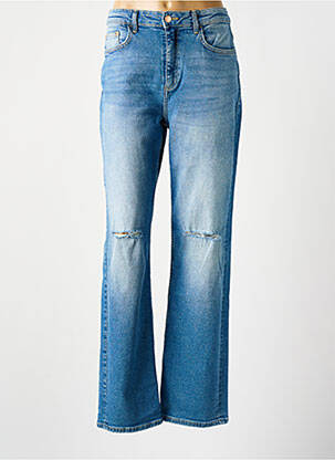 Blugi cu croială dreaptă albastru B.YOUNG femeie