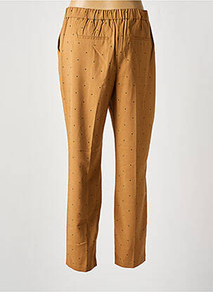 Pantalon drept țesătură crep mărime normală maro VERO MODA femeie