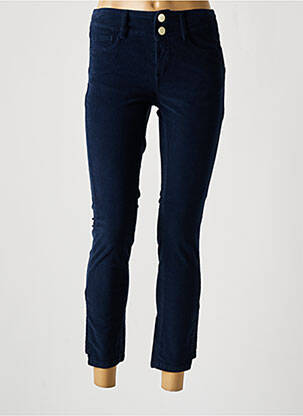 Pantalon 7/8 elasticitate mărime normală albastru LOLA ESPELETA femeie