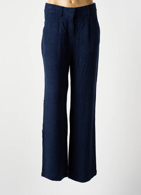 Pantalon larg albastru VERO MODA femeie