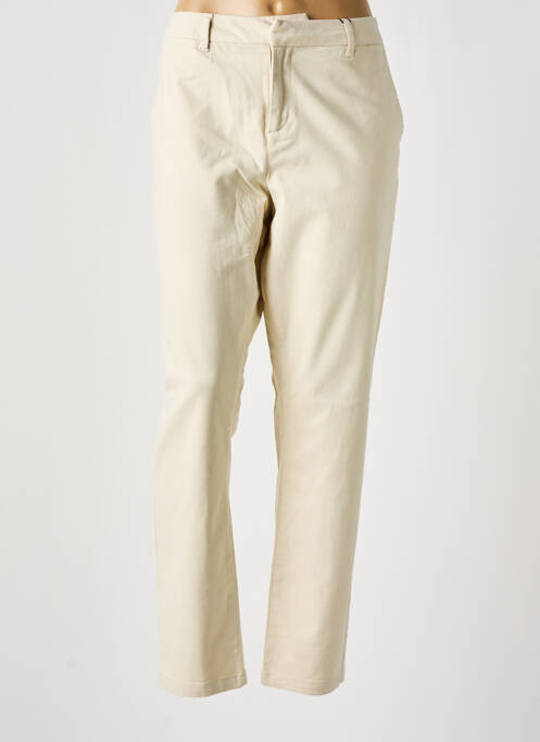 Pantalon chino bej VERO MODA femeie