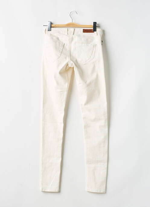 Blugi cu croială slim alb VERO MODA femeie