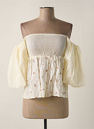 Top bej YES.ZEE femeie