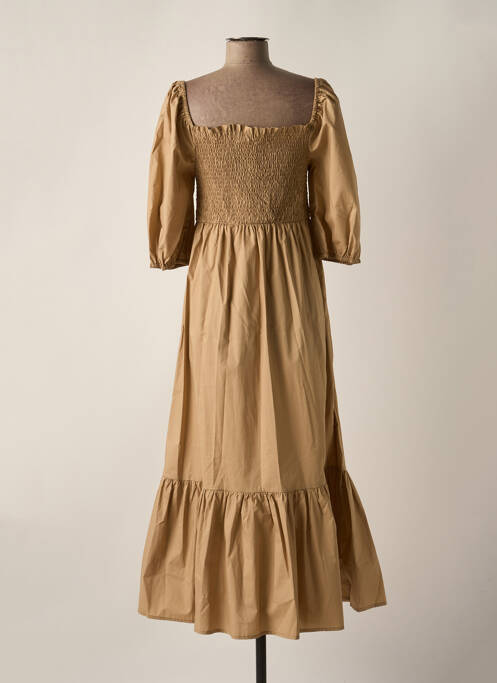 Rochie lungă maro YES.ZEE femeie