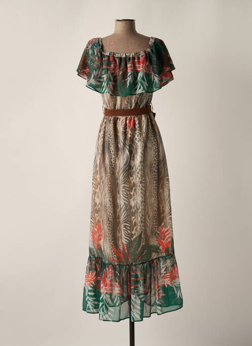 Rochie lungă bej GREGORY PAT femeie