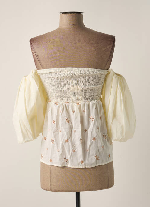 Top bej YES.ZEE femeie