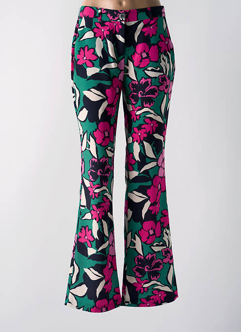 Pantalon evazat roz MORGAN femeie