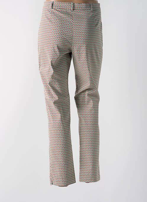 Pantalon slim portocaliu CHRISTINE LAURE femeie