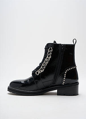 Botine/ghete toc mic toc de 4 la 6 cm negru LOLLIPOPS femeie