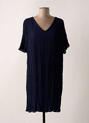 Rochie midi albastru VICTORIA femeie