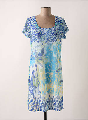 Rochie midi albastru BAGORAZ femeie